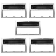 5X 1Din Voiture Radio Radio Lecteur DVD Panneau Audio Garniture Cadre pour Agila Tigra Astra Corsa Signum Vectra