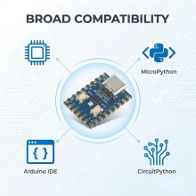 3PCS Piece Set of RP2040 Zero Boards RP2040 Zero Microcontroller Development Board Compatible Rasp Berry Pi Ar Duino