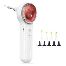 Otoscope with Light,Digital Otoscope W/1.85in IPS Screen, 720p HD Ear Wax Removal Tool Camera,Video Otoscope Ear Camera