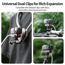 Cycling Vlog Magnetic Mount Magnet Base for  Osmo  Action Camera 360 Adjustable Support Charging While Recording