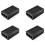 4X for Raspberry Pi 3 Model B+ Case Aluminum Case Case Compatible with Raspberry Pi 3 Model B Also(Black) 1