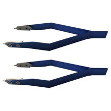 2X Stainless Steel 7825 V Type Rlx Watch Spring Bar Tweezers for Watch Repair
