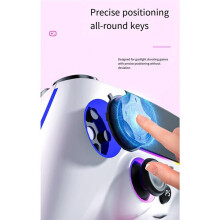 Per PS5 Controller di Gioco Wireless Hall Joystick Senza Ritardo RGB per Steam per Android PC Collega e Utilizza A
