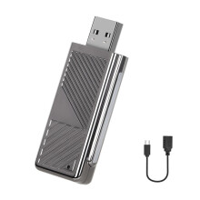 2 in 1 Wireless Carplay Adapter Android Auto Box,Convert Wired to Wireless Dongle AI Box WIFI Plug &