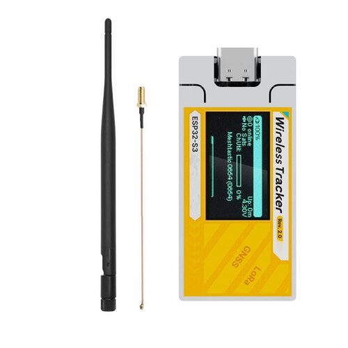 Meshtastic Heltec Wireless Tracker V2 ESP32S3 SX1262 LoRa Node  Low Power Design for Tracking IoT Monitoring