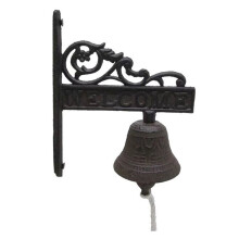 Vintage Tuin Antieke Deurbel, Vintage Grote Gietijzeren Wandgemonteerde Metalen Deurbel, Geschikt voor Boerderijdecoratie, A