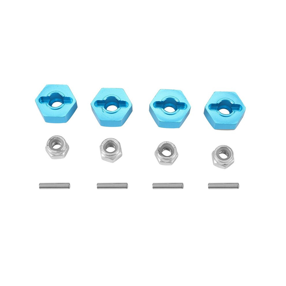 4Pcs Metal 12Mm Wheel Hex Adapter For Tt01 Tt-01 Tt02 Xv01 Tb-04 Wt-01N 1/10 Rc Car Upgrade Parts 4713143071214