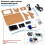 Simuliertes  Ultraschall-Simulationsradar-Scanner DIY-Kit für das Programmieren Von Lernrobotern 10