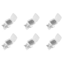 900 Pieces S Hooks Connectors Metal S-Shaped Wire Hook Hangers for DIY Crafts, Hanging Jewelry, Key Chain and Tags
