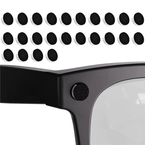 24pcs LED Light Blocking Stickers Non-Slip Glasses Side Shields Baffle for  Meta /Skyler/Headline 2