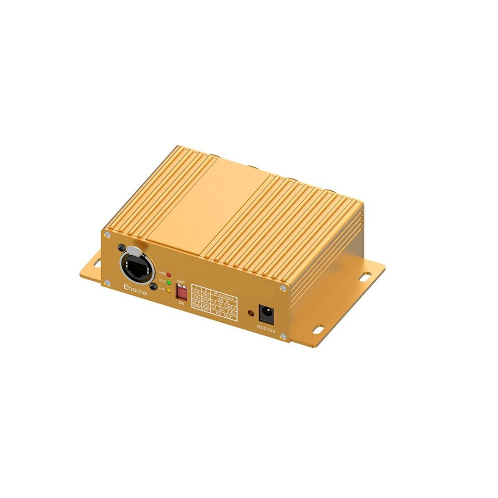For Artnet Dmx 2048 Network Box Gateway Controller Ethernet To Dmx 512 Node Artgate Artnet For Stage Lighting Eu Plug 6032519334394