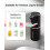 380ml Rechargeable Automatic Liquid Soap Dispenser 7