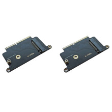 2X M.2 NGFF M-Key NVME SSD Convert Card Fit for  Pro 2016 2017 13 INCH A1708 A1707 A1706
