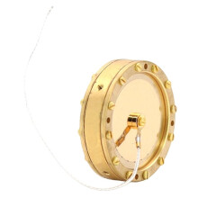 RK47 34mm Large Diaphragm Microphone Cartridge Core Single Sided Gold-Plated Condenser Mic Capsule for Studio Recording
