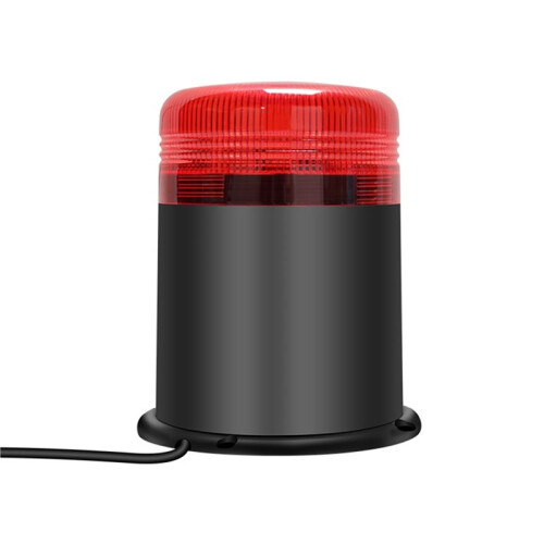 Alarme Sonoro e Visual com 4 Acionadores, Sirene de 25 W com Luz Estroboscópica e Reprodutor de MP3 Programável. 1