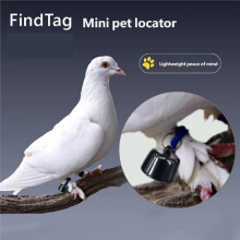 2 St GPS-Spårare Husdjur Global Locator för Fåglar, Hundar och Katter Realtidsplatsspårning för IOS Android-System