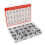 400PCS SMD Aluminum Electrolytic Capacitors Kit 24Values 1uF-1000uF with Storage Box 6