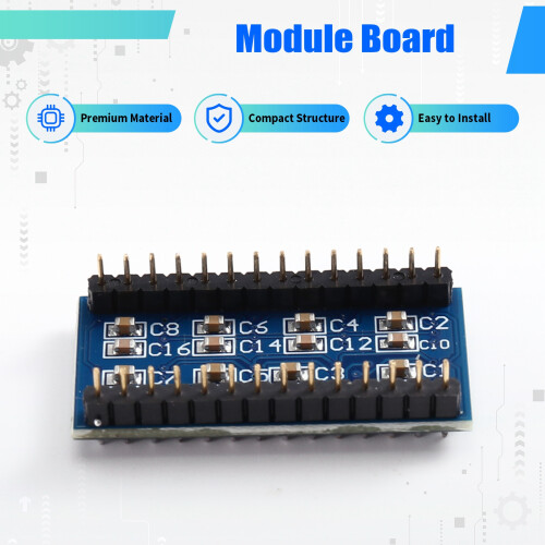 1PCS TDA1387 8 Parallel Replacement TDA1541 / TDA1541A Classic Decoding IC for DAC Module Board, for CD Player 2