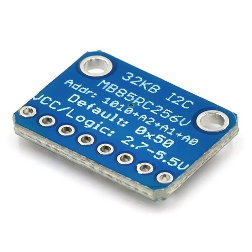 MB85RC256V FRAM Breakout Non-Volatile Memory IC VCC/Logic FRAM Breakout Board Module for IoT Sensor Wearable Device 1