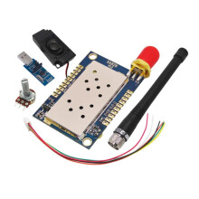 All in One Walkie Talkie Module 137-174MHz VHF SA828-V+150 VHF Antenna+Wire + Speaker + USB Bridge Board