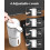 Automatic Soap Dispenser, 380ml Touchless Soap Dispensers 3