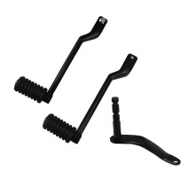 Motorcycle Front Rear Gear Lever with Conversion Axis Heel Toe Shifter Lever for Fat Boy Softail