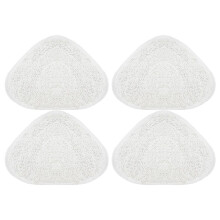 4PCS Steam Mop Pads for Vileda  Vacuum Cleaner Washable Reusable Triangle Mop Pad Cloth Cleaning Floor Tool