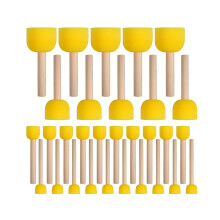 Schwamm-Malwerkzeug-Set, Pilz-Schaumstoffstempel und-40 Stk