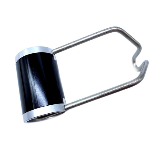 Superlight Front Light Bracket Bike Light Holder for  Folding Bicycle Accessories(Black Silver)