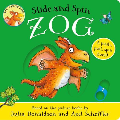 Zog Slide and Spin by Julia Donaldson Paperback Book