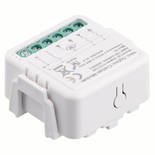 Zigbee  Light Curtain Dimmer   Module C04 Control Breaker Curtain  Module Zero Fire