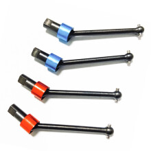 4Pcs Metal CVD Drive Shaft Driveshaft for  LaTrax Teton 1/18 RC Car Upgrade Parts Accessories,2