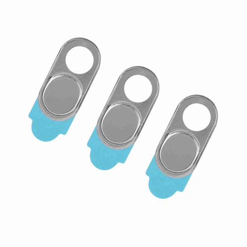 3 Pack Metal Webcam Privacy Stickers