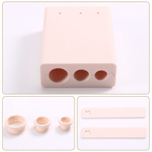 Polymer Clay Bead Rolling Mold Clay Punching Auxiliary Tool Clay Cutter for DIY Earrings Jewelry Decoration