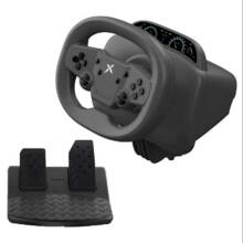 Racing Game Steering Wheel Vibration Controller Simulation Racing Pedals for /PC /PS4/PS3/Ios and Android Phones