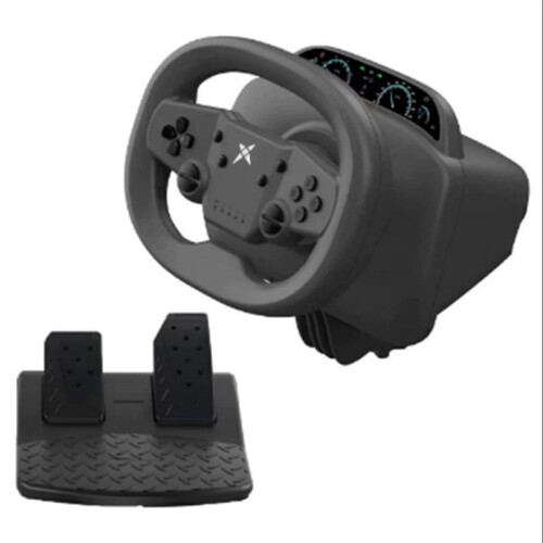 Racing Game Steering Wheel Vibration Controller Simulation Racing Pedals for /PC /PS4/PS3/Ios and Android Phones