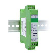 Modulo Isolatore Bus CAN, Ripetitore, Barriera di Isolamento, Isolatore CAN, 1 Ingresso, 1 Uscita, CAN FD, CAN 2.0A/B, CDSENET 5Mbps, Bridge2