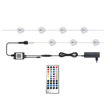 Permanent Outdoor Eaves LED Lights Waterproof APP Control RGB String Lights for Christmas Decorations EU Plug 30M