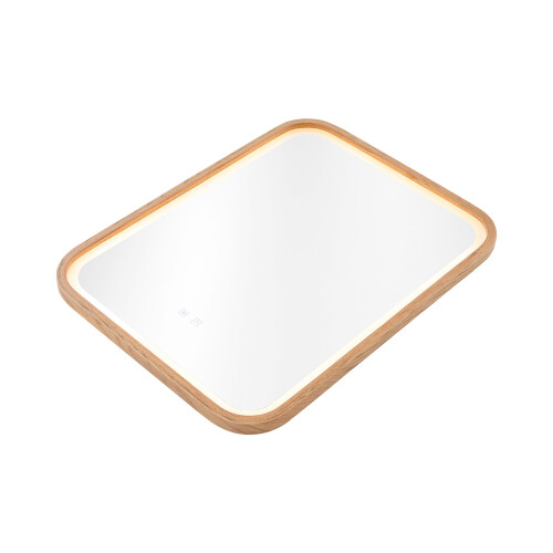 Living And Home Wall-Mounted Bathroom Adjustable LED Vanity Mirror with Demister 1