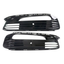 1Pair Front Bumper Fog Lights Mesh Grille Cover Trim 51117358789 51117358790 51117362693 for  7 Series G11, G12