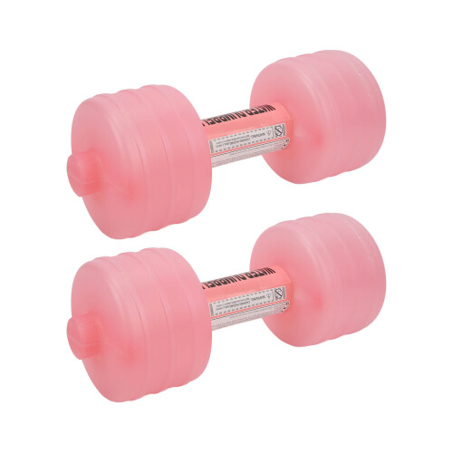 2 Water Dumbbells for Low Impact Workouts