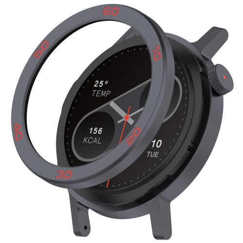 Capa de relógio + protetor de tela para CMF Watch Pro2 Grey