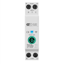 Ewelink 1P+N 63A 110V 220V WIFI   Energiezähler KWh-Messung Leistungsschalter Zeitrelais  Home Schutz