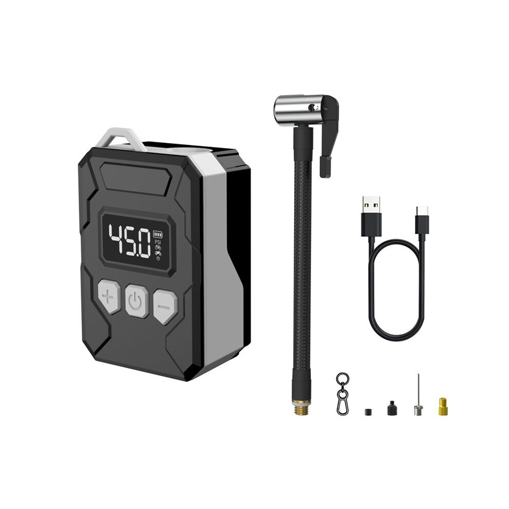Electric Bike Pump, 150Psi Tiny Bike Pump, Cordless Rechargeable Electric Bicycle Pump With Pressure Gauge 4711359356293