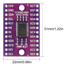 20Pcs TCA9548A I2C IIC Multiplexer Breakout Board Module 8 Channel Expansion Development Board for Ardu Ino