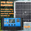 180W Solar Panel Kit 12V Battery Charger with 100A Controller for Caravan Boat RV 6