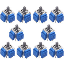 10PCS TMR Electromagnetic Hall Effect Joystick for PS5 Controller 3D Analog Stick Replacement Repair Parts
