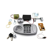 Cassaforte con Combinazione Elettronica, Armadietto Portadocumenti, Pulsanti, Pannello LCD, Tastiera di Contatto B