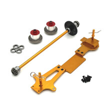 RC Car Upgrade Driving Shaft Differential Second Floor Set for 144016 RC Car Upgrade Parts Gold