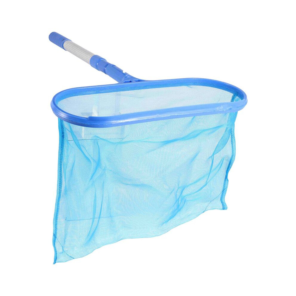 Swimming Pool Accessories Skimmer Net With Adjustable Telescopic Pole Deep Bag Net Water Surface Debris Cleaning Net 4713048121267